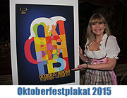 Oktoberfest-Plakatwettbewerb 2015: Das offizielle Oktoberfest 2015 Motiv für das Wiesnplakat 2015 steht fest (©Foto: Martin Schmit)